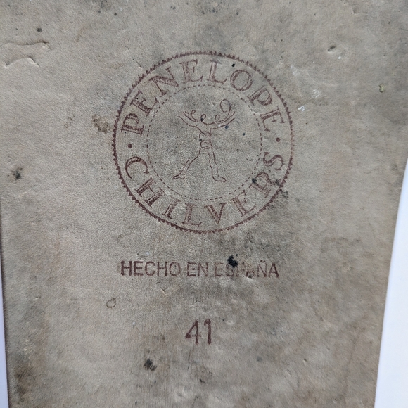 Penelope Chilvers pink/gold slides - Picture 2 of 5